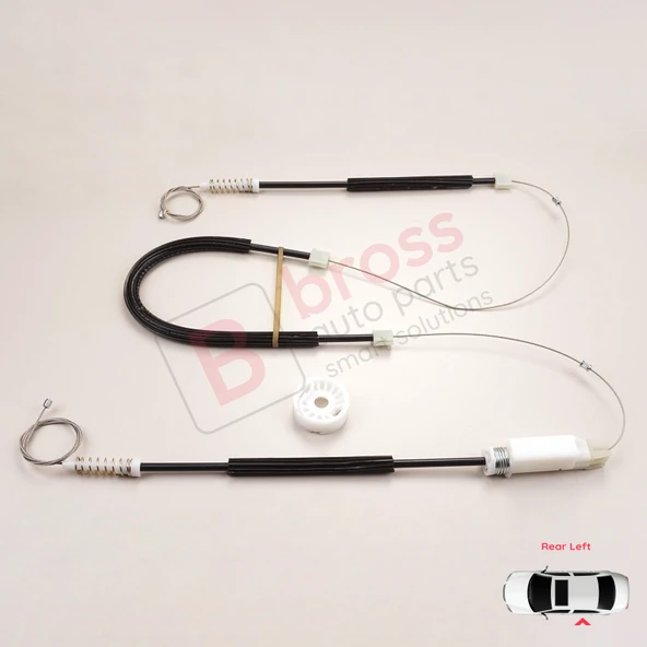 Audi A5 S5 Coupe 2008-2013 İçin Sol Arka Cam Kriko Seti