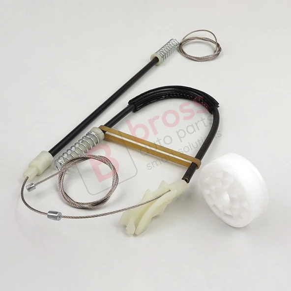 Volvo S40 V40 MK1 644 645 1995-2004 4/5-Kapı 30623449 İçin Elektrikli Ön Sağ Cam Kriko Tamir Seti - Resim 5