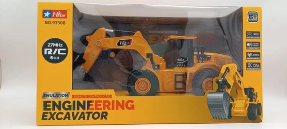 Limon Oyuncak Şarjlı Kumandalı Excavator 93308 - 6
