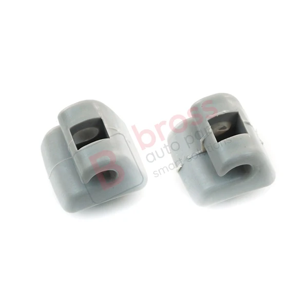 Mercedes E Sınıfı İçin 2 Adet Sunvisor Güneşlik Klipsi Gri - Resim 3