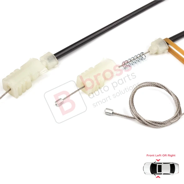 Nissan Pathfinder MK3 R51 2004-2015 80701-4X01C İçin Elektrikli Ön Cam Kriko Tamir Seti - Resim 4