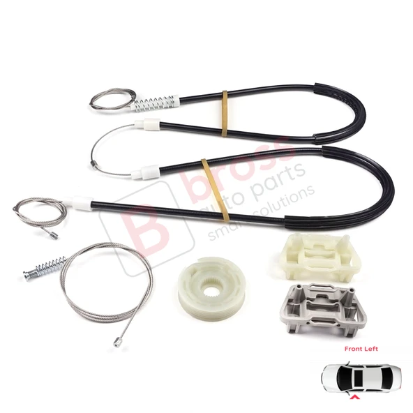 Ford Focus MK1 1998-2005 4/5 Kapı Hatchback Sedan Wagon 1138216 İçin Ön Sol Cam Kriko Tamir Seti - Resim 4