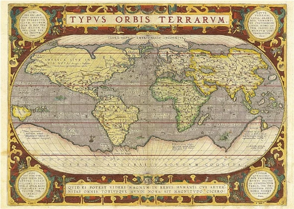 Educa 19620 - 2000 Parçalık Dünya Haritası Puzzle - Map Of The World