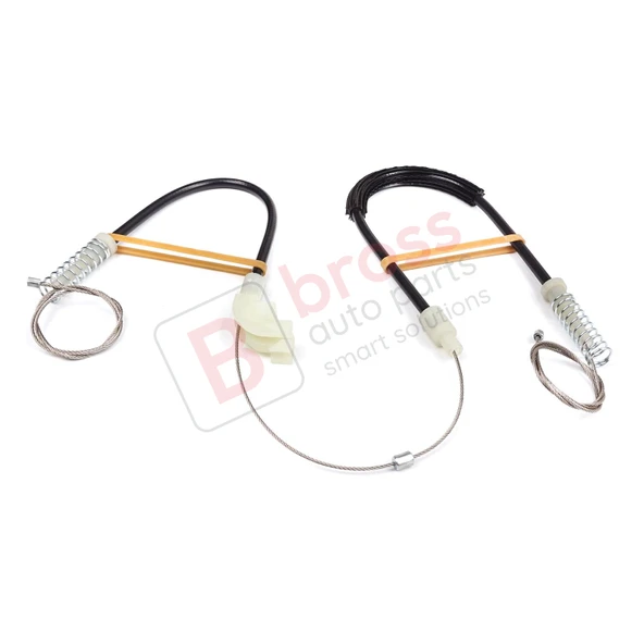 Volvo S40 V40 MK1 644 645 1995-2004 4/5-Kapı 30623453 İçin Elektrikli Arka Sağ Cam Kriko Tamir Seti - Resim 3