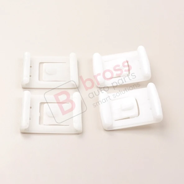 VW İçin 4 Adet Ön Koltuk Ray Kılavuz Klipsi 191881213 - Resim 5