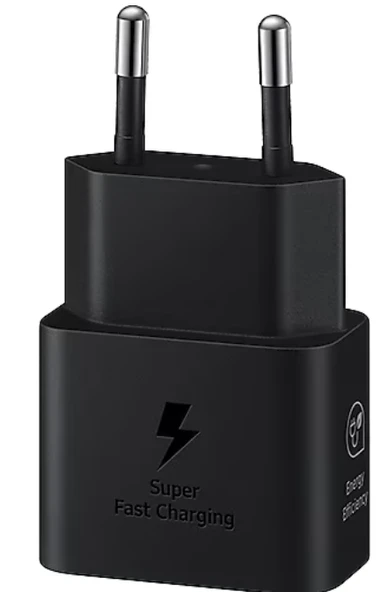 Samsung Ep-t2510n Type C Hızlı Şarj Adaptörü (25W) - Siyah (Samsung TR Garantili) - 3