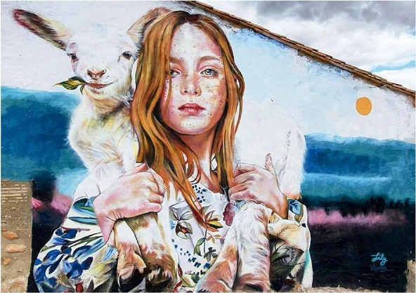 Educa 500 Parça Çoban Kızı Puzzle - 19910 - Lily Brick - Resim 2