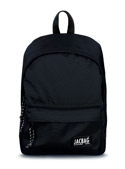 Jacbag Classic Kids - İki Bölmeli Ufak Günlük Siyah Sırt Çantası - Jac-34 - Erkek - Resim 2