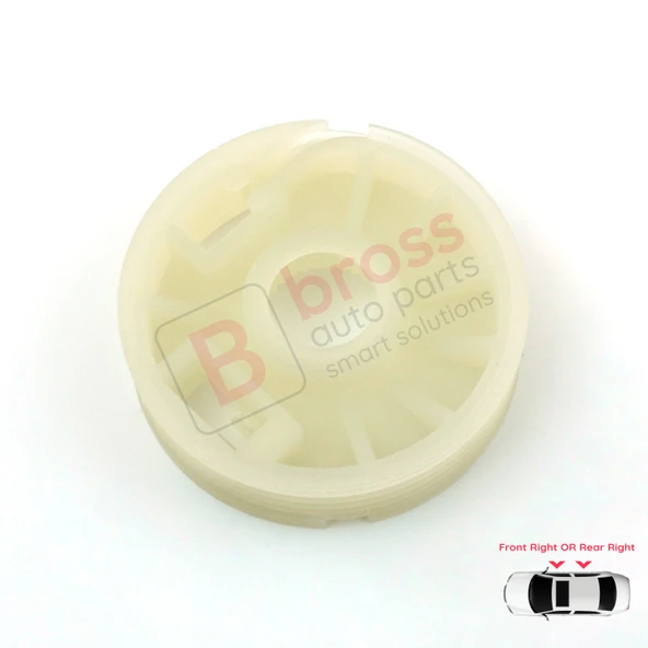 Alfa Romeo 156 159 için Sağ Cam Kriko Makarası 71740121 60695865 - Resim 2