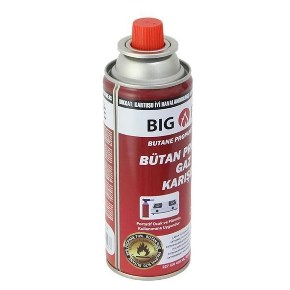 Kamp Ocak Gazı - Valfli Kartuş - Big Fire Power - 227gr - BGF-227 - 3
