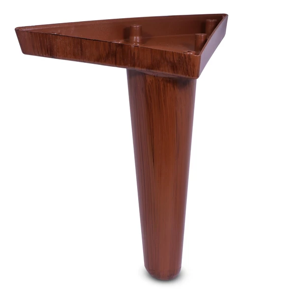 Mobilya Kanepe Konsol Tv Ünitesi Puf Koltuk Ayağı Kahverengi Ayakları 18 Cm (4 ADET) - 3