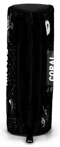 Coral High Üç Gözlü Okul Kalem Çantası - Erkek Çocuk - Siyah Galaxy - Resim 2