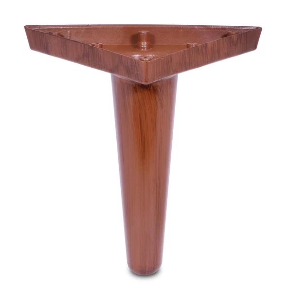 Mobilya Kanepe Konsol Tv Ünitesi Puf Koltuk Ayağı Kahverengi Ayakları 18 Cm (4 ADET) - 2