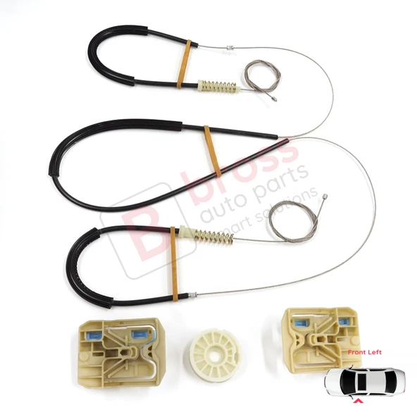 Audi Q5 SQ5 8R 8RB 2008-2018 5-Kapı 8R0837461 İçin Elektrikli Ön Sol Cam Kriko Tamir Seti - Resim 2