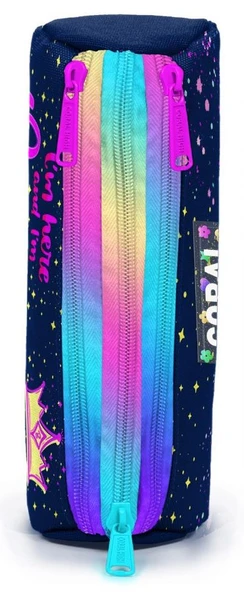 Coral High Üç Gözlü Okul Kalem Çantası - Kız Çocuk - Mor Pembe - 2