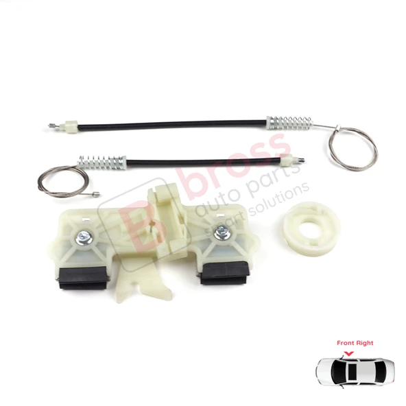 Ford Fiesta MK6 CB1 CCN JA8 JR8 2008-2017 4/5 Kapı 1568365 İçin Elektrikli Ön Sağ Cam Kriko Tamir Seti ürün görseli 1