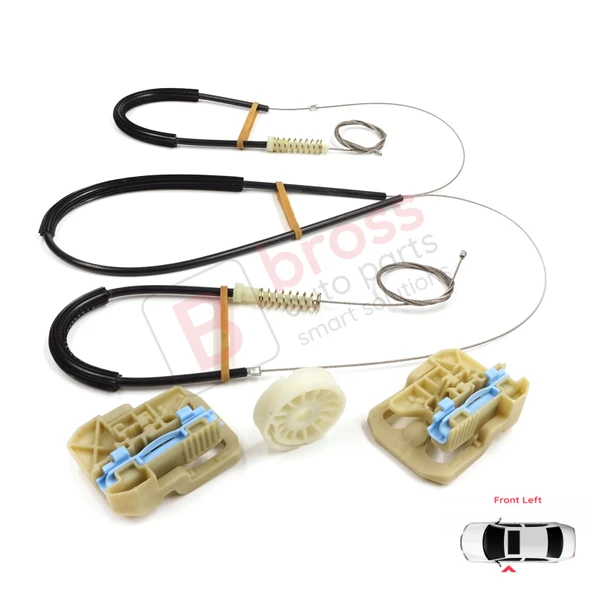 Audi Q5 SQ5 8R 8RB 2008-2018 5-Kapı 8R0837461 İçin Elektrikli Ön Sol Cam Kriko Tamir Seti - Resim 5