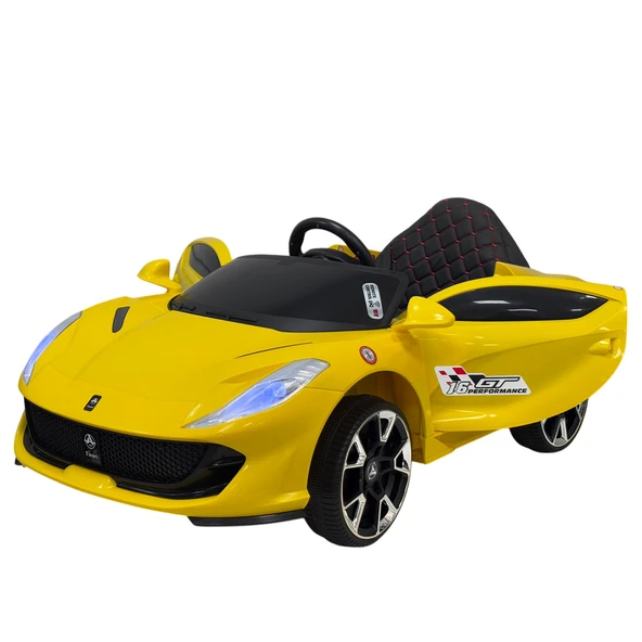 Favori Uzaktan Kumandalı 4X2 12 VOLT Sarı Gt Akülü Araba - 3