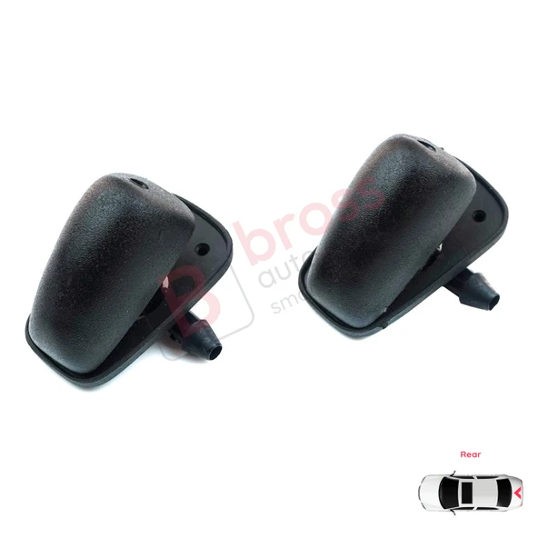 Renault R19 1988-2000 3/5-Kapı HB 7700793609 İçin 2 Adet Arka Cam Silecek Su Fıskiye Memesi - Resim 2