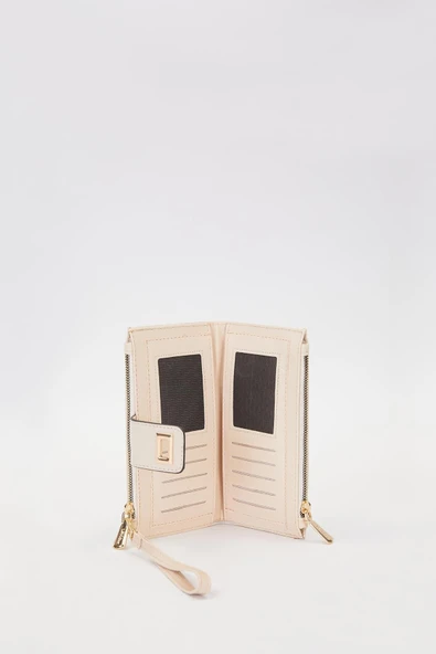 Levidor Krem Kadın Cüzdan 910042 - 3