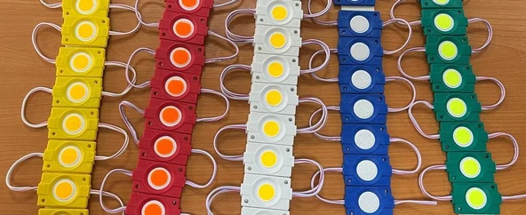 KARE MODÜL LED 12 VOLT BEYAZ 48X36 mm