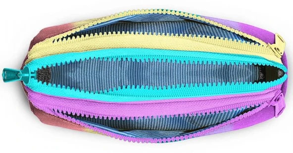 Coral High Üç Gözlü Okul Kalem Çantası - Kız Çocuk - Çok Renkli - 3