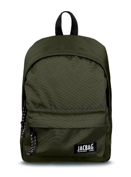 Jacbag Classic Kids - İki Bölmeli Ufak Günlük Haki Sırt Çantası - Jac-34 - Erkek - Resim 2