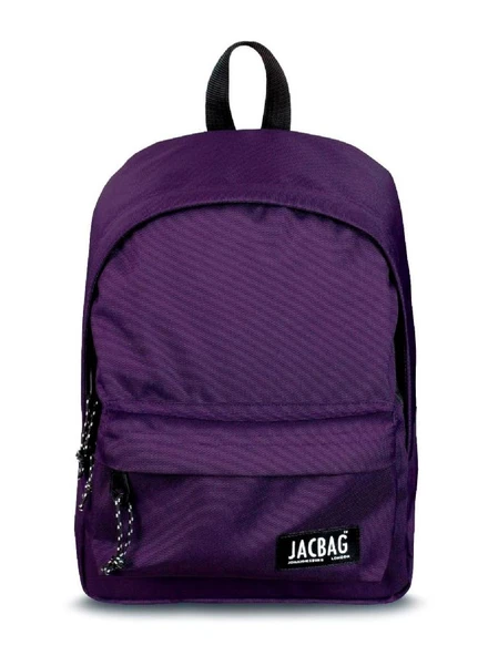 Jacbag Classic Kids - İki Bölmeli Ufak Günlük Mor Sırt Çantası - Jac-34 - Kadın/Kız Çocuk - 2