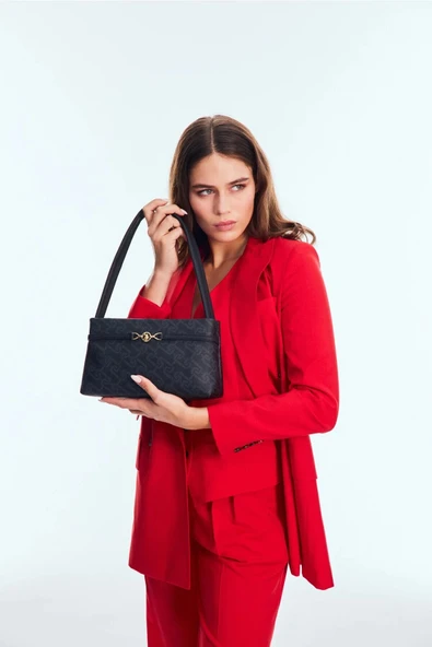 U.S. Polo Assn. Siyah Kadın Omuz Çantası US25101 ürün görseli