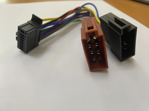 ISO SOKET ERKEK + PİONEER FKPIMP4 ERKEK ÇİFT TARAFI SOKETLİ