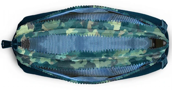 Coral High Üç Gözlü Okul Kalem Çantası - Kız Çocuk - Koyu Yeşil - 3