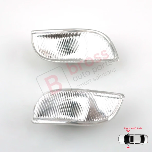 Renault Symbol MK3 Dacia Logan Sandero MK2 261653175R 261600977R İçin Ayna Sinyali Sağ ve Sol - Resim 2