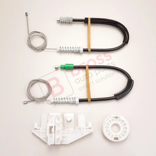 Peugeot 406 8B 8E/F 1995-2004 4/5 Kapı 9221F6 İçin Ön Sol Kapı Cam Kriko Tamir Seti