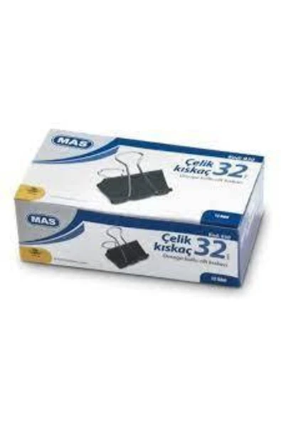MAS KISKAÇ ÇELİK OMEGA 32 MM SİYAH 930S - 1