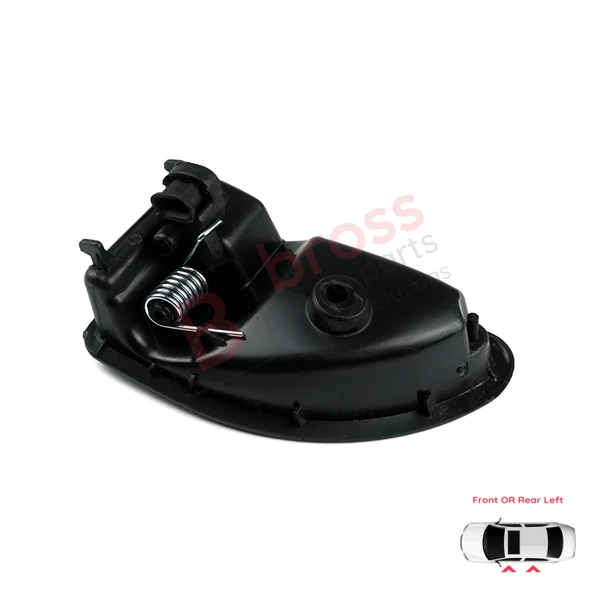 Renault Kangoo MK1 Twingo MK1 Nissan Kubistar X76 8200259376 İçin Sol İç Kapı Açma Kolu Siyah - Resim 4