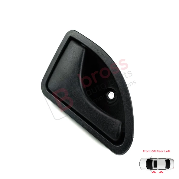 Renault Kangoo MK1 Twingo MK1 Nissan Kubistar X76 8200259376 İçin Sol İç Kapı Açma Kolu Siyah - Resim 3