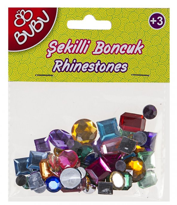 Bu-Bu Şekilli Boncuk Seti 25li  Bu-Bu00084 - 3