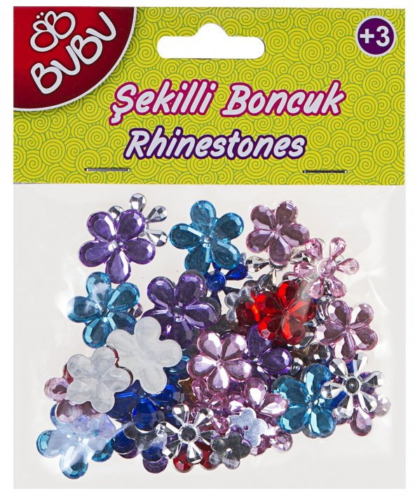 Bu-Bu Şekilli Boncuk Seti 25li  Bu-Bu00084 - 4