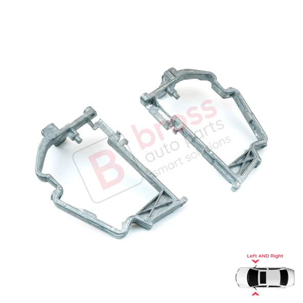 Mercedes W210 S210 W202 S202 W140 için Yan Dikiz Ayna Katlanır Destek Metal Çerçeve Braketi Sağ Sol - Resim 5