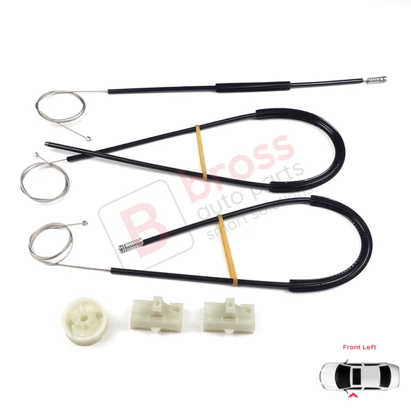 Mercedes Vito Viano Mixto MK2 W639 2003-2010 6397200046 İçin Ön Sol Kapı Cam Kriko Tamir Seti