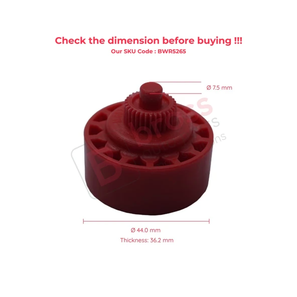 VW Golf 4 Bora Polo İçin Manuel Arka Cam Kriko Frezesi 1J4839729J - Resim 5