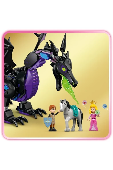 ® │ Disney Princess Malefiz’in Ejderha Formu 43240 - 7+ Oyuncak Yapım Seti (583 Parça) - 6