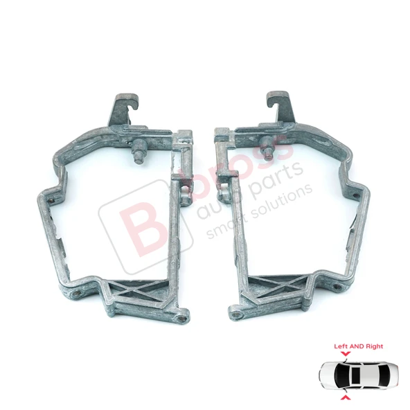 Mercedes W210 S210 W202 S202 W140 için Yan Dikiz Ayna Katlanır Destek Metal Çerçeve Braketi Sağ Sol ürün görseli 1