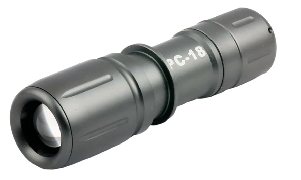 POLICE PC-18 PİLLİ EL FENERİ (CREE Led + zoom)