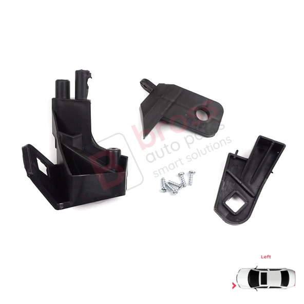 Fiat Doblo MK2 263 2010-2014 Makyajsız Kasa 51810672 İçin Sol Ön Far Ayak Tamir Seti - Resim 5