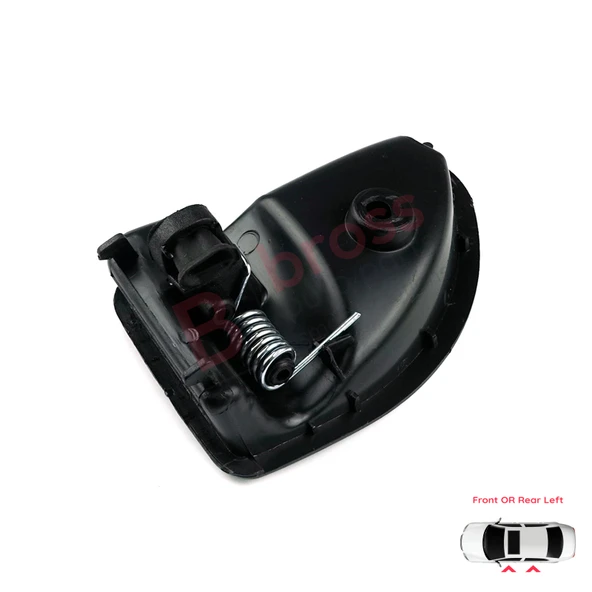 Renault Kangoo MK1 Twingo MK1 Nissan Kubistar X76 8200259376 İçin Sol İç Kapı Açma Kolu Siyah - Resim 5
