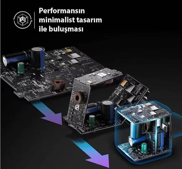 Spigen ArcStation Pro GaN 452 45W 2 Port USB-C Güç Adaptörü Beyaz ACH03717 - 2