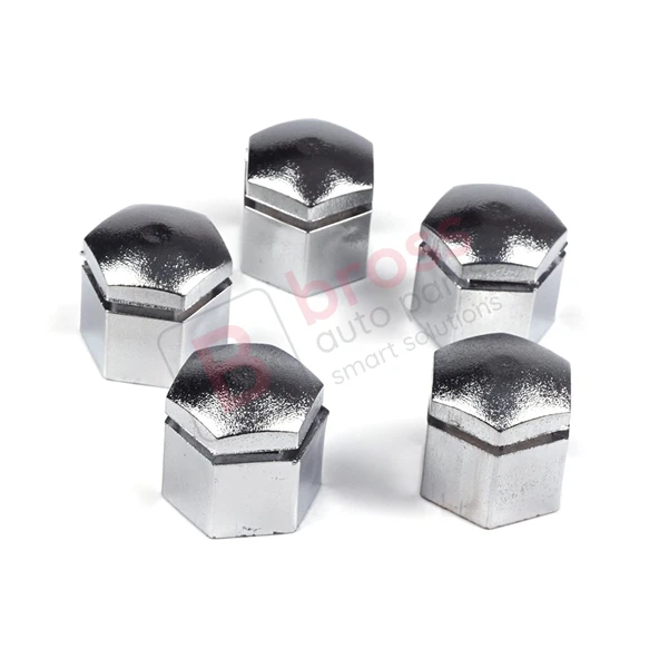 Opel İçin 5 Adet Gümüş Renk Plastik Bijon Kapağı 1008209, GM 90343694 22 30 mm* 17mm ürün görseli 1