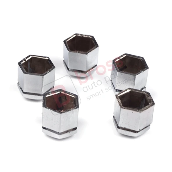 Opel İçin 5 Adet Gümüş Renk Plastik Bijon Kapağı 1008209, GM 90343694 22 30 mm* 17mm - Resim 4