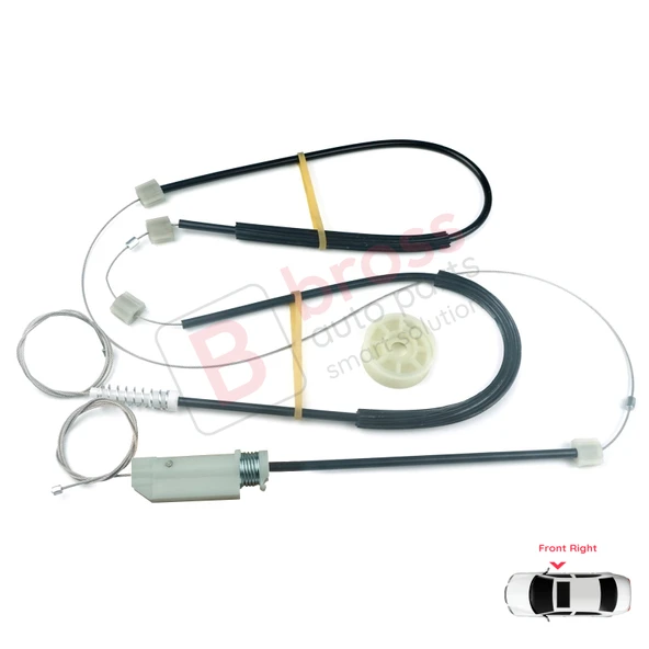 Audi TT Tipi 8J MK2 2006-2014 İçin Ön Sağ Kapı Elektrikli Cam İndirme Kaldırma Kriko Tamir Seti ürün görseli 1